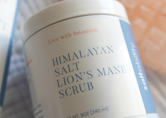 A New Kind of Body Care Ritual: Himalayan Salt & Lion’s Mane