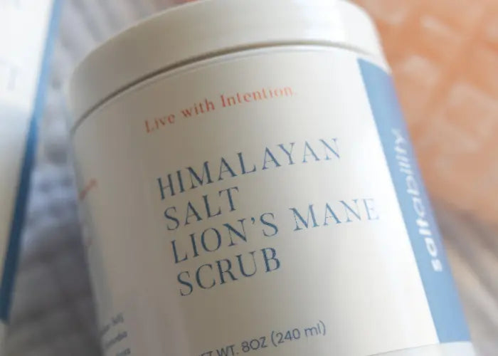 A New Kind of Body Care Ritual: Himalayan Salt & Lion’s Mane