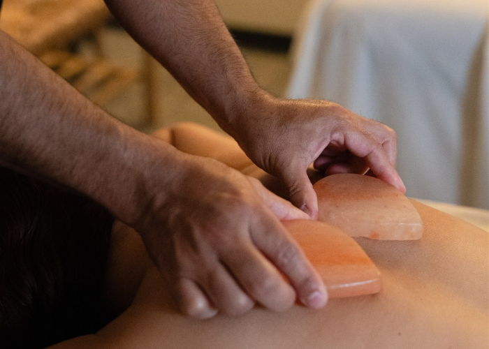 Full Body Himalayan Salt Stone Massage Protocol for Therapists