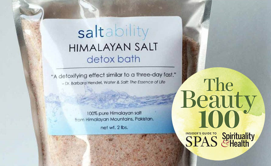 Saltability's Himalayan Salt Detox Bath Makes "Beauty 100" List