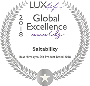 Saltability Awarded Best Himalayan Salt Product Brand 2018 by LUX Life Awards