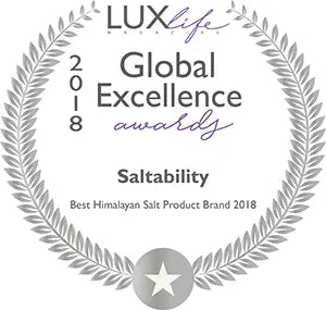 Saltability Awarded Best Himalayan Salt Product Brand 2018 by LUX Life Awards