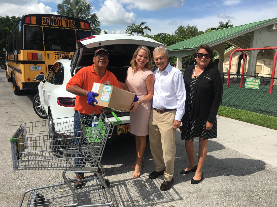 Helping families in need keep kids from going hungry — Boca Rotary's CHOW program