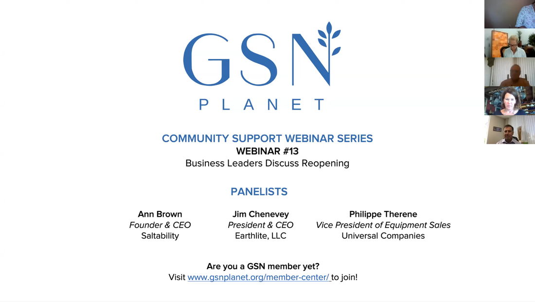Saltabilty CEO contributes to GSN’s Community Support Series