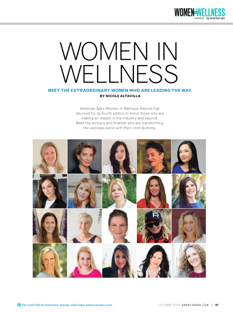 Ann Brown Named Women in Wellness Philanthropist by American Spa