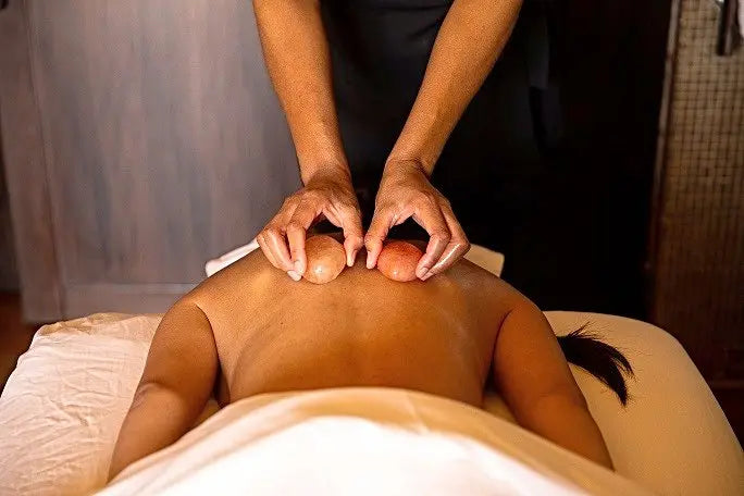 Himalayan salt stone massage @AcqualinaResort