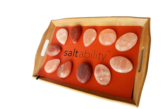 Saltability Unveils New Bamboo Warming Tray for Himalayan Salt Stone Massage