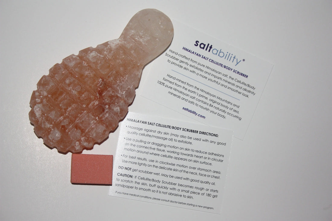 Saltability Introduces Himalayan Salt Cellulite Body Scrubber