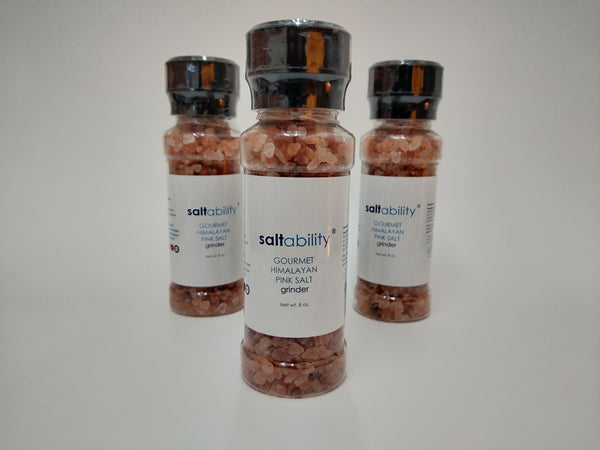 Himalayan Pink Salt Grinder (8 oz)
