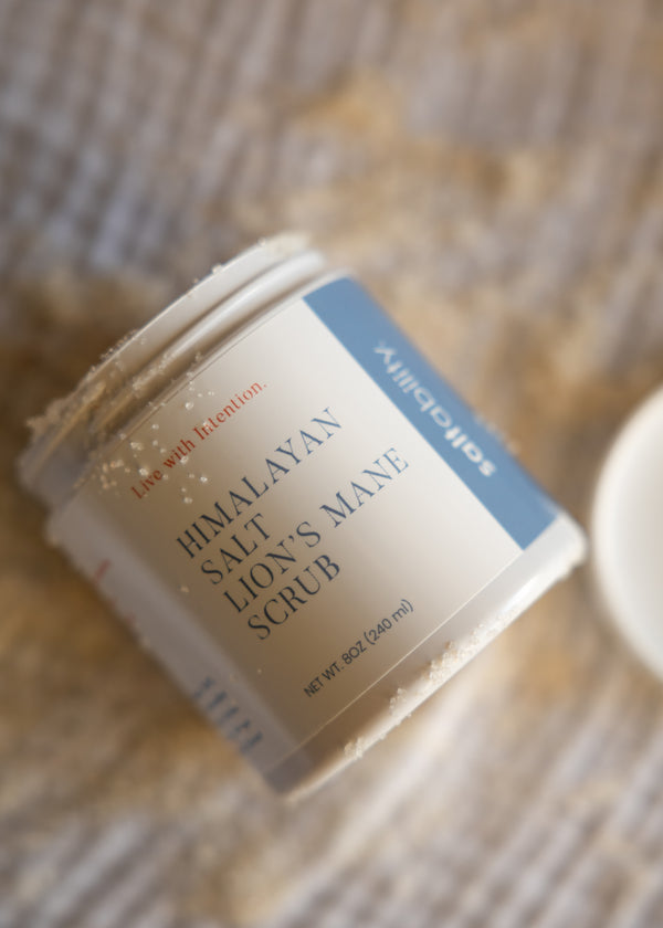 Himalayan Salt Lion's Mane Scrub (8 oz)