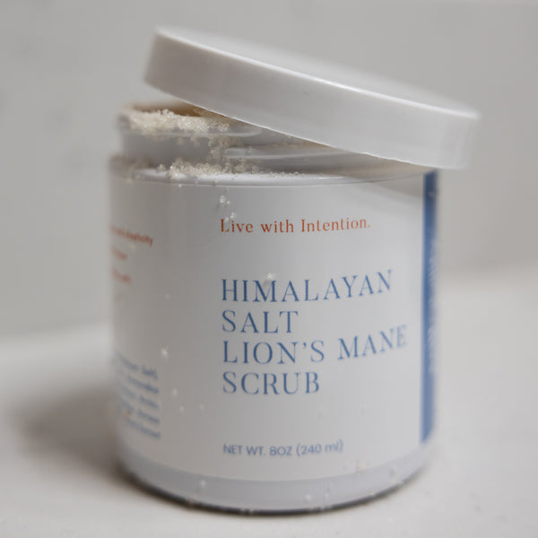 Himalayan Salt Lion's Mane Scrub (8 oz)