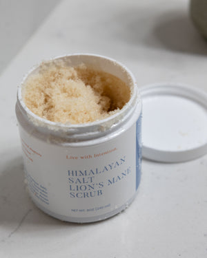 Himalayan Salt Lion's Mane Scrub (8 oz)