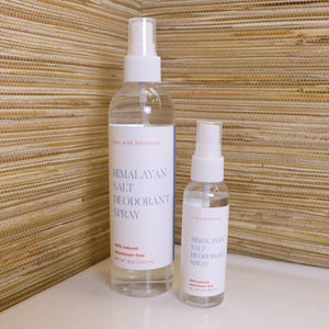 Himalayan Crystal Salt Deodorant Spray Saltability