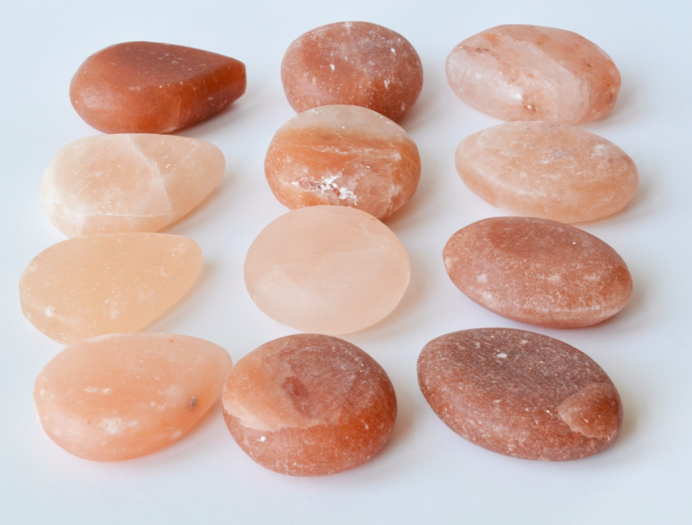 Massage Stones, 12 (4 each-round, oval, teardrop)