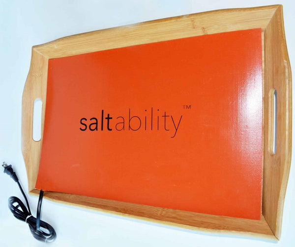 Himalayan Salt Bamboo Warming Tray