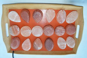 Himalayan Salt Bamboo Warming Tray