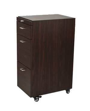 35" Warming Cart with Himalayan Salt Stones