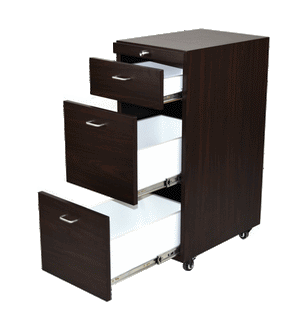 35" Warming Cart with Himalayan Salt Stones