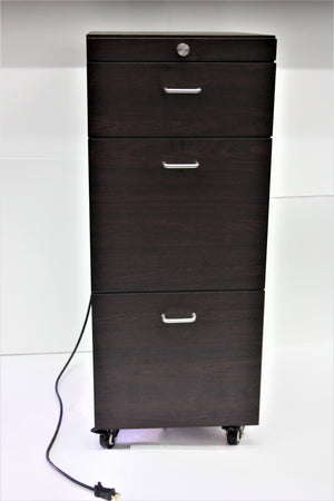 35" Warming Cart with Himalayan Salt Stones