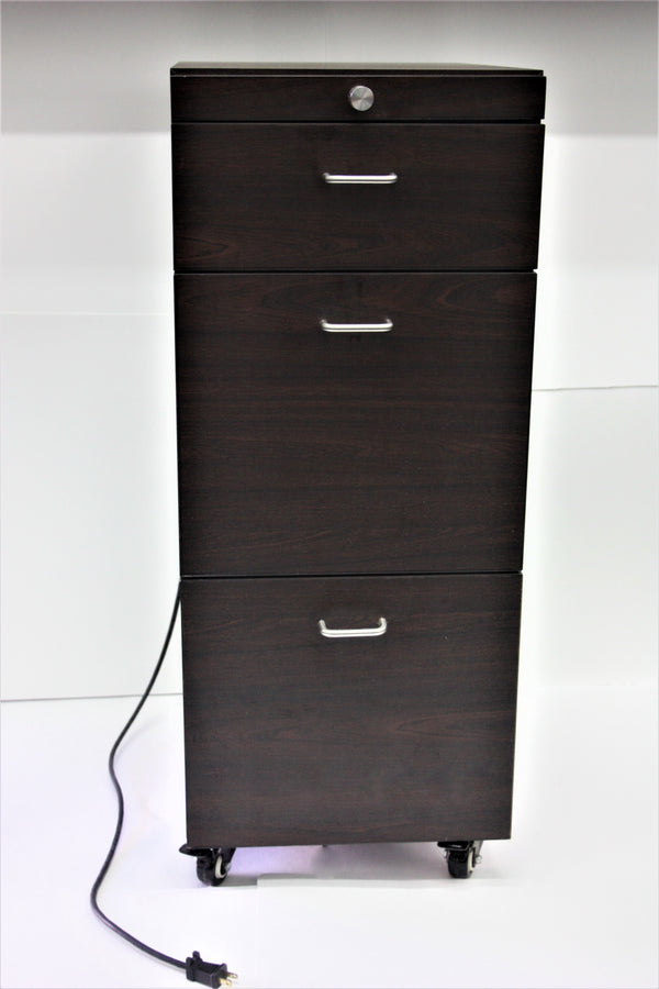 35" Warming Cart with Himalayan Salt Stones